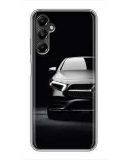 Чехол для Samsung Galaxy A05s с картинкой «Свет фар Mercedes»
