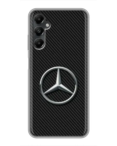 Чехол для Samsung Galaxy A05s с картинкой «Карбоновый Mercedes стиль»