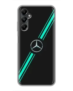 Чохол для Samsung Galaxy A05s з картинкою «Спортивні лінії Mercedes»