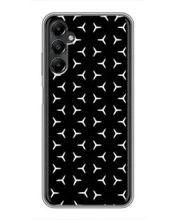 Чохол для Samsung Galaxy A05s з картинкою «Mercedes паттерн зірок»
