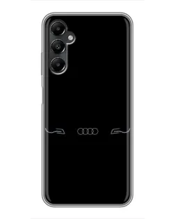 Чехол для Samsung Galaxy A05s с картинкой «Audi — световой подпись»