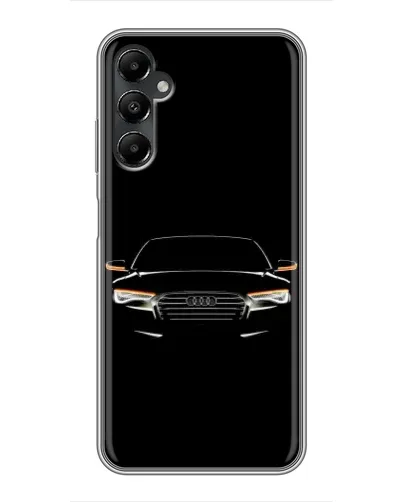 Чехол для Samsung Galaxy A05s с картинкой «Audi — ночной контур»