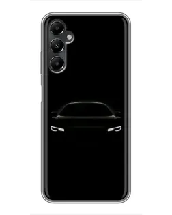 Чехол для Samsung Galaxy A05s с картинкой «Взгляд Audi в темноте»