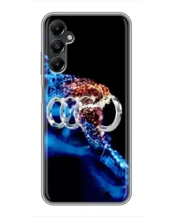 Чехол для Samsung Galaxy A05s с картинкой «Энергия лого Audi»