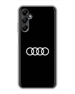 Чехол для Samsung Galaxy A05s с картинкой «Audi White Logo»