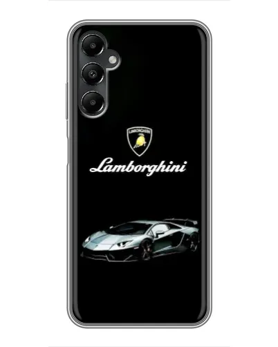 Чехол для Samsung Galaxy A05s с картинкой «Логотип Lamborghini классика»