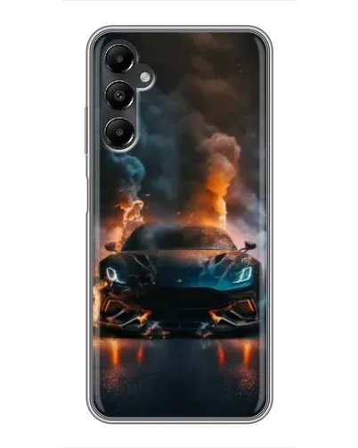 Чехол для Samsung Galaxy A05s с картинкой «Lamborghini дымная эстетика»