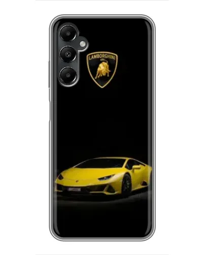 Чехол для Samsung Galaxy A05s с картинкой «Lamborghini желтый акцент»