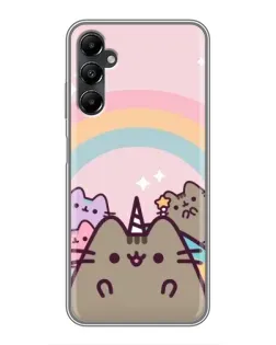 Чехол для Samsung Galaxy A05s с картинкой «Единорог Pusheen»