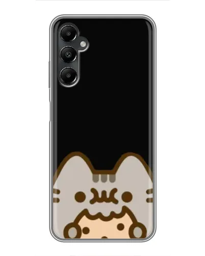Чехол для Samsung Galaxy A05s с картинкой «Пушин на черном» Чехол для Samsung Galaxy A05s с картинкой «Пушин на черном»