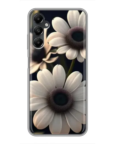 Чохол для Samsung Galaxy A05s з картинкою «Білі маргаритки макро»