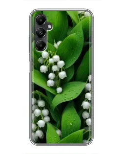 Чохол для Samsung Galaxy A05s з картинкою «Конвалії в зелені»