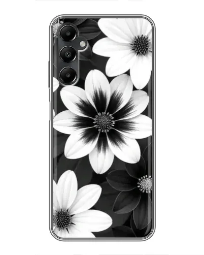 Чохол для Samsung Galaxy A05s з картинкою «Монохромні айстри»