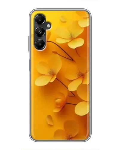 Чохол для Samsung Galaxy A05s з картинкою «Золоті пелюстки»