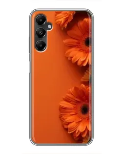 Чохол для Samsung Galaxy A05s з картинкою «Помаранчеві гербери»