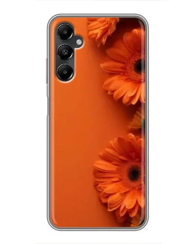 Чохол для Samsung Galaxy A05s з картинкою «Помаранчеві гербери»