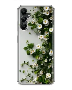 Чохол для Samsung Galaxy A05s з картинкою «Гілка дрібних білих квітів»