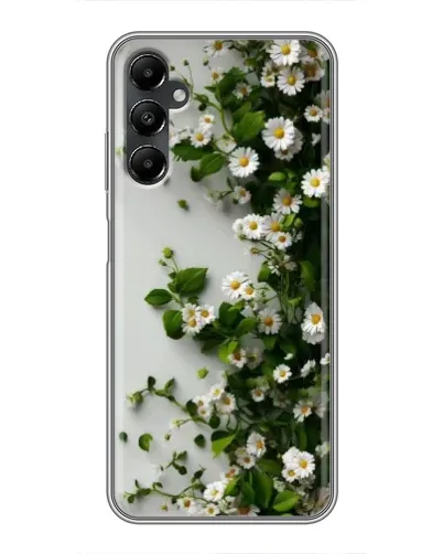 Чохол для Samsung Galaxy A05s з картинкою «Гілка дрібних білих квітів»