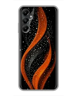 Чехол для Samsung Galaxy A05s с картинкой «Огненная звездная волна»