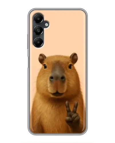 Чехол для Samsung Galaxy A05s с картинкой «Капибара виктория» Чехол для Samsung Galaxy A05s с картинкой «Капибара виктория»