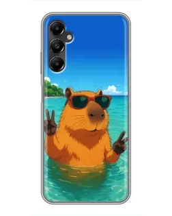 Чехол для Samsung Galaxy A05s с картинкой «Морская капибара» Чехол для Samsung Galaxy A05s с картинкой «Морская капибара»