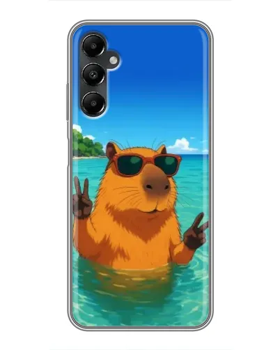 Чехол для Samsung Galaxy A05s с картинкой «Морская капибара» Чехол для Samsung Galaxy A05s с картинкой «Морская капибара»