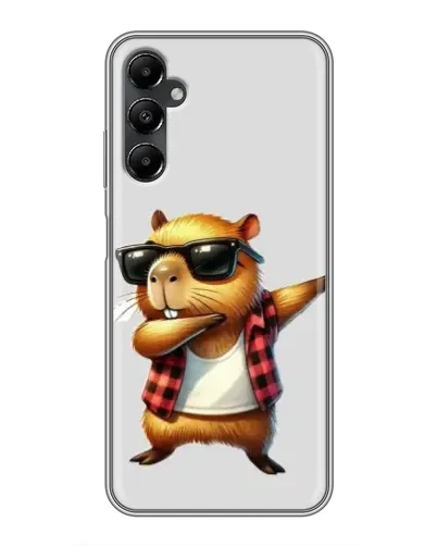 Чехол для Samsung Galaxy A05s с картинкой «Капибара рэпер даб» Чехол для Samsung Galaxy A05s с картинкой «Капибара рэпер даб»