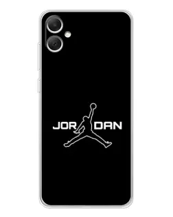 Чехол для Samsung Galaxy A06 с картинкой «Nike Pink Swirl»