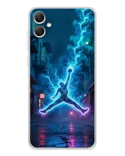 Чехол для Samsung Galaxy A06 с картинкой «Jordan Gold Jumpman»