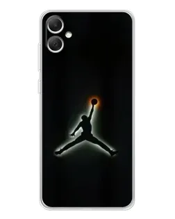 Чехол для Samsung Galaxy A06 с картинкой «Jordan Gradient Logo»