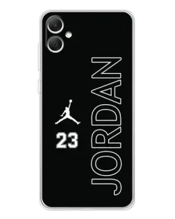 Чехол для Samsung Galaxy A06 с картинкой «Jordan Vertical»