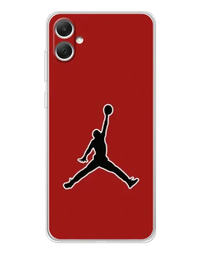 Чехол для Samsung Galaxy A06 с картинкой «Jordan Red Back»