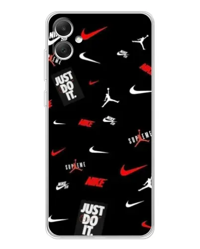 Чехол для Samsung Galaxy A06 с картинкой «Nike Mix Pattern»