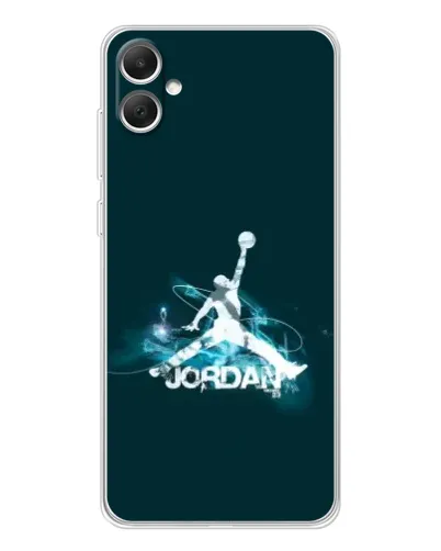 Чехол для Samsung Galaxy A06 с картинкой «Jordan Blue Fire»
