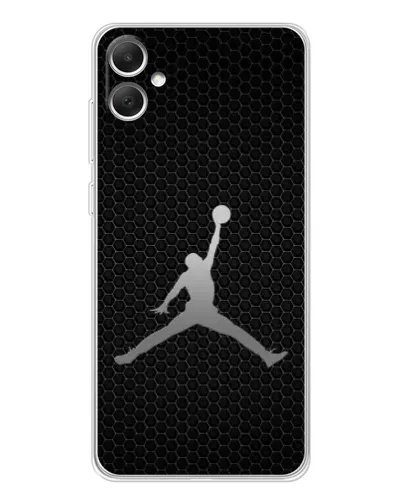 Чехол для Samsung Galaxy A06 с картинкой «Jordan Dark Carbon»