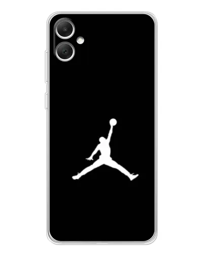 Чехол для Samsung Galaxy A06 с картинкой «Jordan Silhouette»