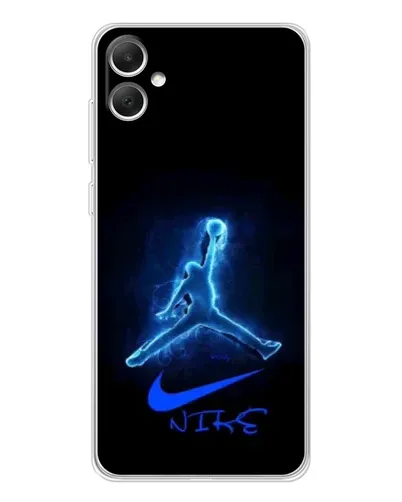 Чехол для Samsung Galaxy A06 с картинкой «Jordan Neon Blue»