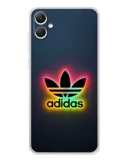 Чехол для Samsung Galaxy A06 с картинкой «Неоновый Adidas»