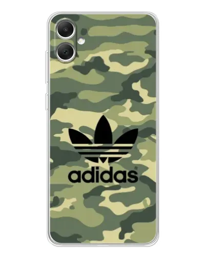 Чехол для Samsung Galaxy A06 с картинкой «Милитари стиль Adidas»