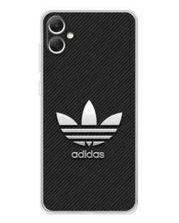 Чехол для Samsung Galaxy A06 с картинкой «Adidas Карбоновая текстура»