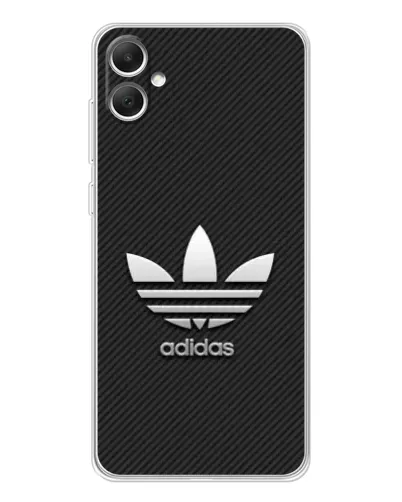 Чехол для Samsung Galaxy A06 с картинкой «Adidas Карбоновая текстура»