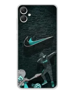 Чехол для Samsung Galaxy A06 с картинкой «Спортивный арт Nike»