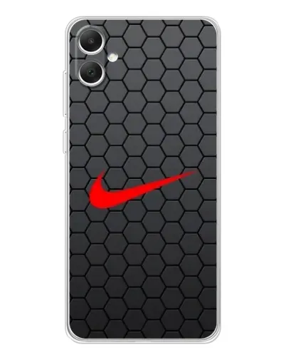Чехол для Samsung Galaxy A06 с картинкой «Nike — карбоновая сетка»