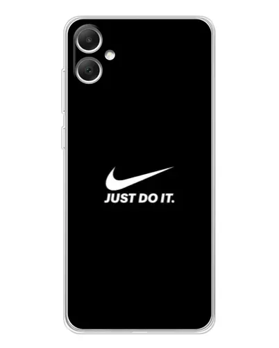 Чехол для Samsung Galaxy A06 с картинкой «Минимализм от Nike»