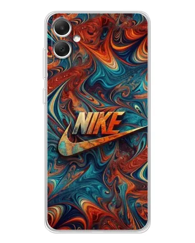 Чехол для Samsung Galaxy A06 с картинкой «Nike в абстракции»