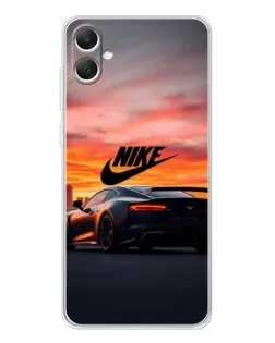 Чехол для Samsung Galaxy A06 с картинкой «Nike и суперкар»