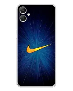 Чохол для Samsung Galaxy A06 з картинкою «Синій пульс Nike» Чохол для Samsung Galaxy A06 з картинкою «Синій пульс Nike»