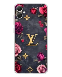 Чехол для Samsung Galaxy A06 с картинкой «Цветочный Louis Vuitton»