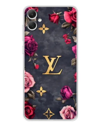 Чехол для Samsung Galaxy A06 с картинкой «Цветочный Louis Vuitton»