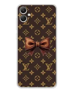 Чехол для Samsung Galaxy A06 с картинкой «LV с бантом»